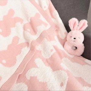 Little Miracles Bunny Blanket and Rattle Gift
